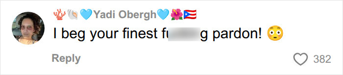 A social media comment from Yadi Obergh expressing disbelief about the man in dire medical situation needing a transplant.