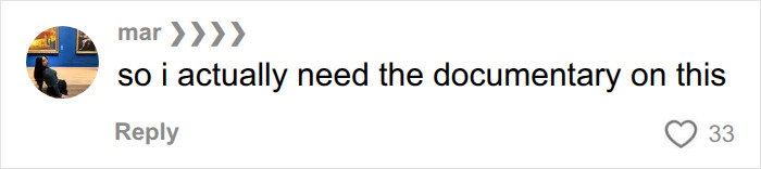 A social media comment about needing a documentary on a man's medical situation needing a transplant because of his plants.