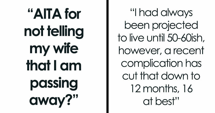 Husband Plans To Spring Huge And Sad News To Wife After A Trip Of A Lifetime
