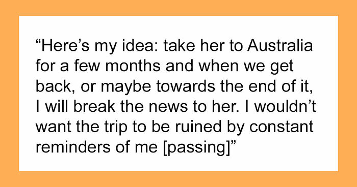 Husband Plans To Spring Huge And Sad News To Wife After A Trip Of A Lifetime