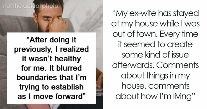 Guy Doesn’t Want His Ex-Wife Staying In His Home, Friends Can’t Believe It
