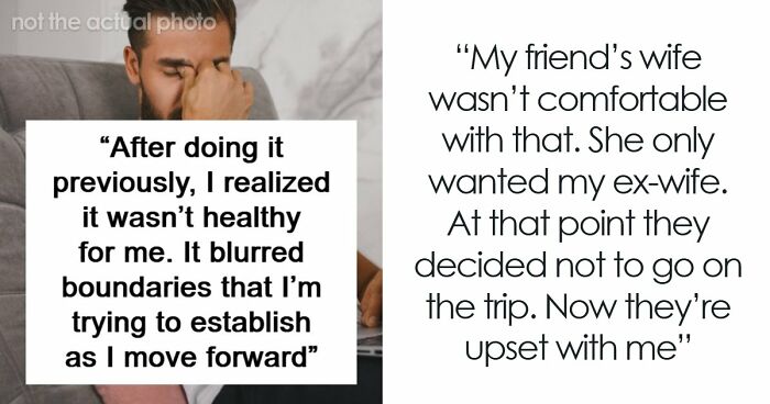Guy Doesn’t Want His Ex-Wife Staying In His Home, Friends Can’t Believe It
