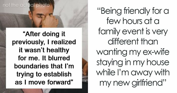 Guy Doesn’t Want His Ex-Wife Staying In His Home, Friends Can’t Believe It