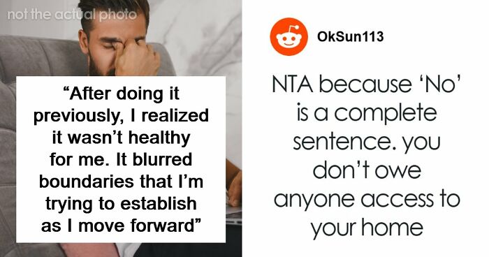 Guy Doesn’t Want His Ex-Wife Staying In His Home, Friends Can’t Believe It