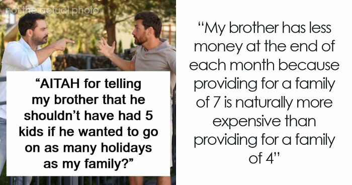 Dad Of Five Says His Brother Is Lucky To Travel So Much, Doesn’t Like The Reason Why