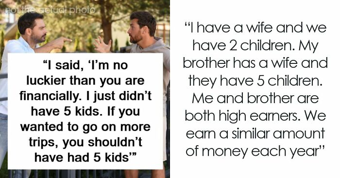 Dad Of Five Says His Brother Is Lucky To Travel So Much, Doesn’t Like The Reason Why