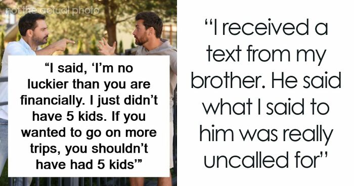 Dad Of Five Says His Brother Is Lucky To Travel So Much, Doesn’t Like The Reason Why