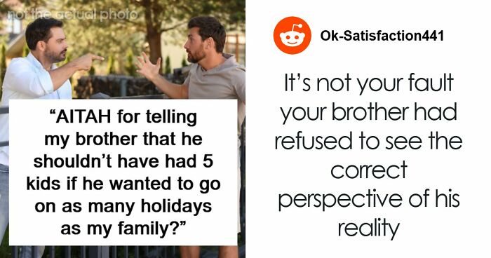 Dad Of Five Says His Brother Is Lucky To Travel So Much, Doesn’t Like The Reason Why