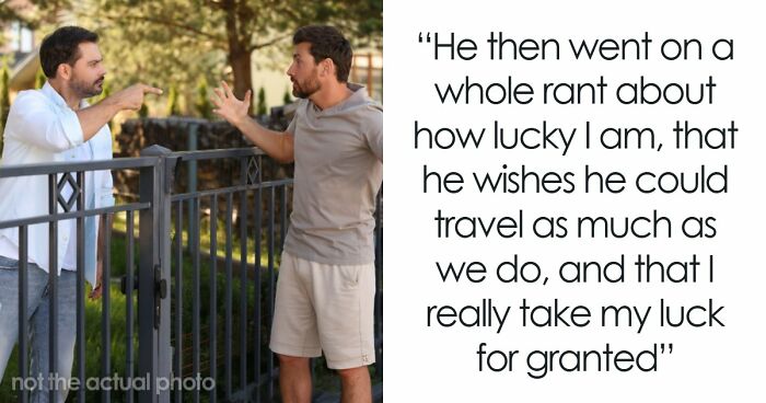 Dad Of Five Says His Brother Is Lucky To Travel So Much, Doesn’t Like The Reason Why