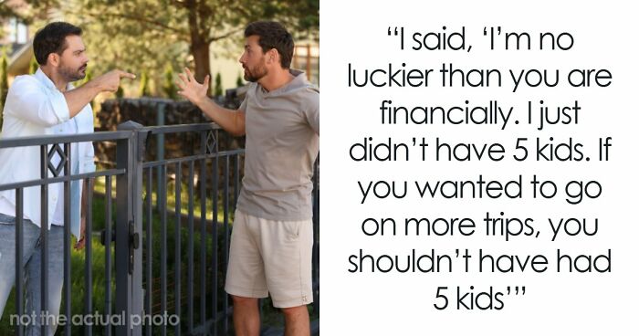 Dad Of Five Says His Brother Is Lucky To Travel So Much, Doesn’t Like The Reason Why