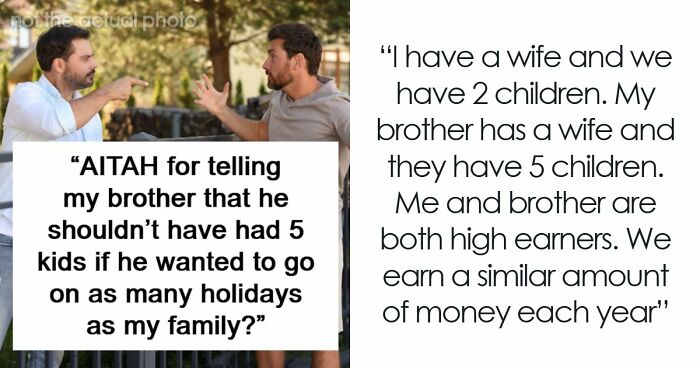 Dad Of Five Says His Brother Is Lucky To Travel So Much, Doesn’t Like The Reason Why