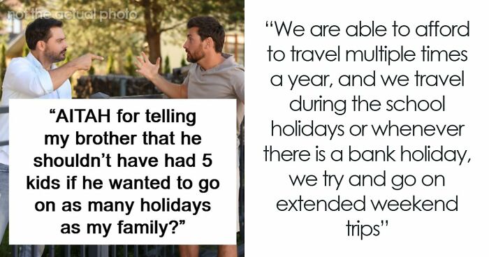 Dad Of Five Says His Brother Is Lucky To Travel So Much, Doesn’t Like The Reason Why