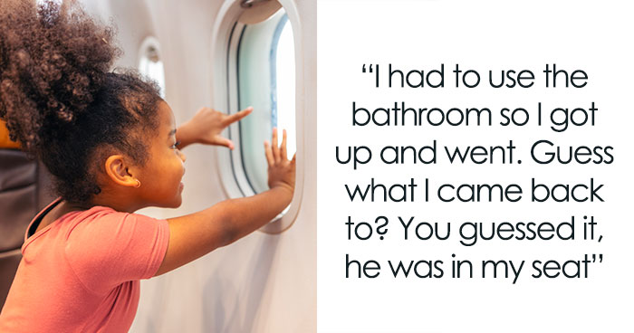 Man Tries To Steal A Child’s Window Seat On A Flight, Refuses To Move Until A Flight Attendant Steps In