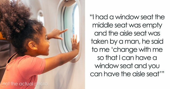 Man Tries To Steal A Child’s Window Seat On A Flight, Refuses To Move Until A Flight Attendant Steps In