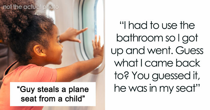 Man Tries To Steal A Child’s Window Seat On A Flight, Refuses To Move Until A Flight Attendant Steps In