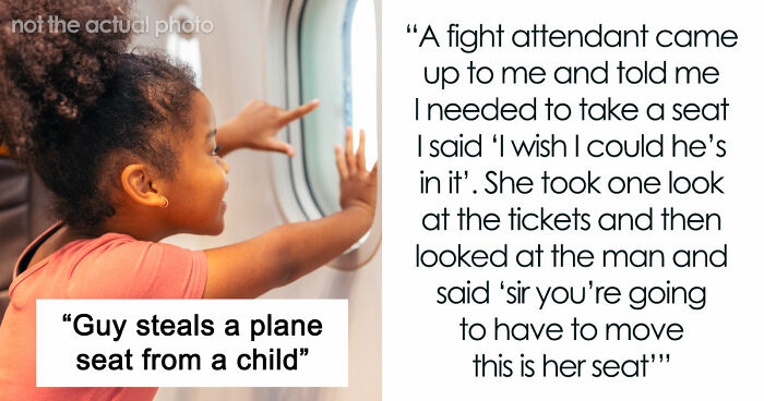 Man Tries To Steal A Child’s Window Seat On A Flight, Refuses To Move Until A Flight Attendant Steps In