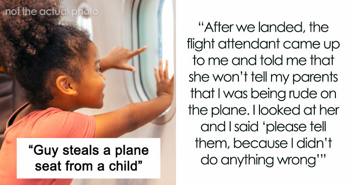 Man Tries To Steal A Child’s Window Seat On A Flight, Refuses To Move Until A Flight Attendant Steps In