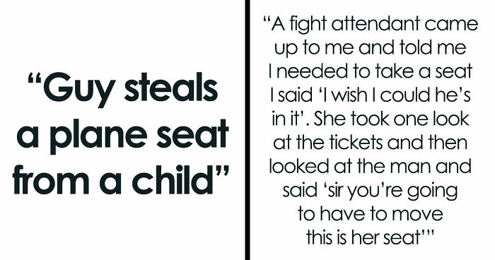 Man Tries To Steal A Child’s Window Seat On A Flight, Refuses To Move Until A Flight Attendant Steps In