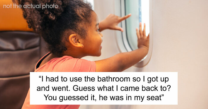 Man Tries To Steal A Child’s Window Seat On A Flight, Refuses To Move Until A Flight Attendant Steps In