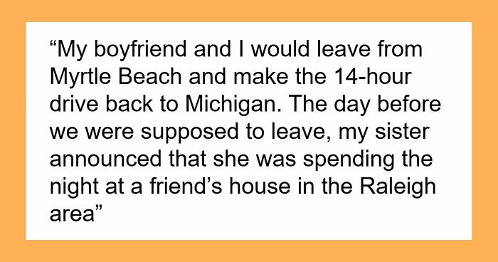 Woman Turns Car Around Mid-Trip After Sister’s Unexpected Reaction Sparks Family Drama