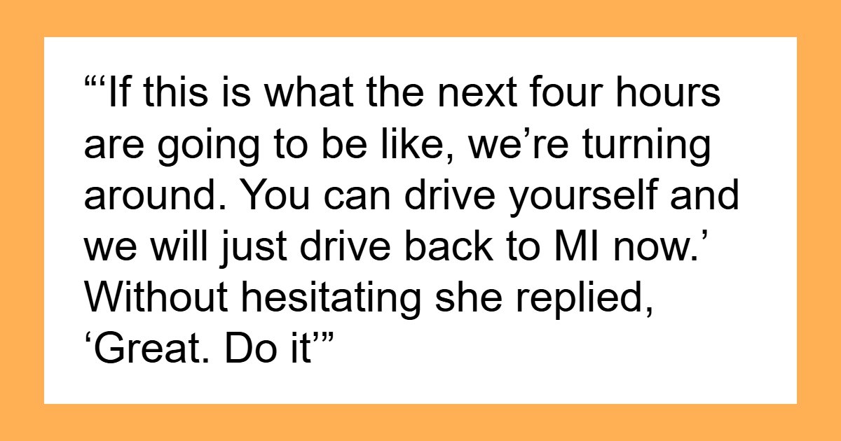 22YO Thinks Her Nasty Behavior In Sis’ Car On A Trip Will Have No Consequences, Gets A Reality Check
