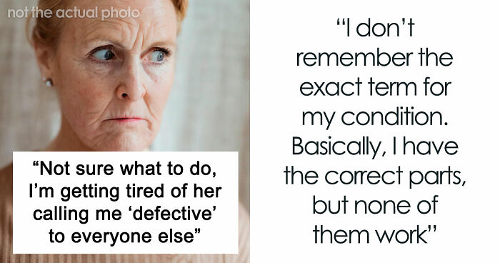 Future Mother-In-Law Calls Woman “Defective,” Then Tries To Stop Her Son From Marrying Her