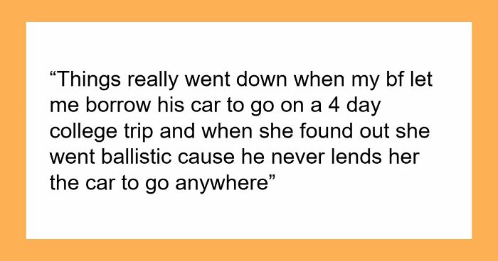 Man’s Mom Makes Shocking False Claims About His GF Over A Car, Then Expects To Be Forgiven