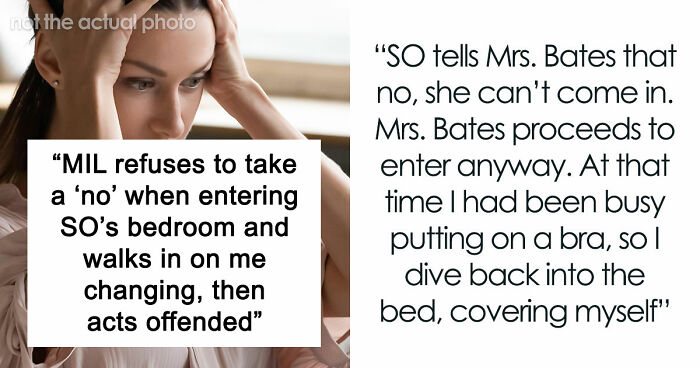 Nightmare MIL Marks Her Territory By Intentionally Walking In On DIL Changing
