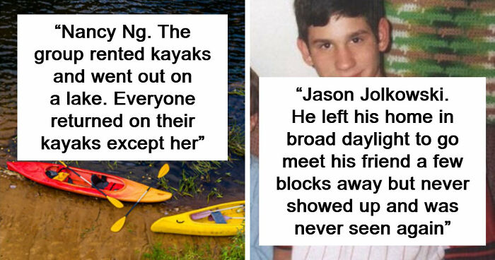 55 Missing Person Cases That Still Terrify People Years Later