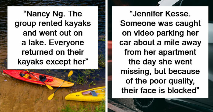 55 Missing Person Cases That Still Terrify People Years Later