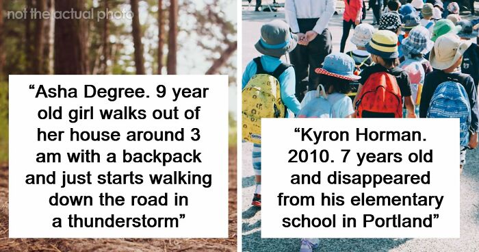55 Missing Person Cases That Still Terrify People Years Later