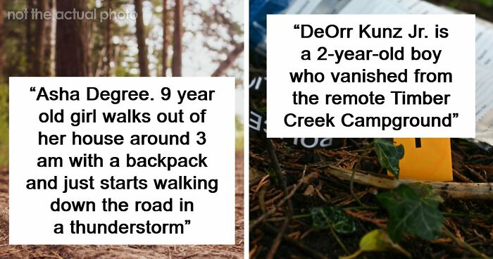 55 Missing Person Cases That Still Terrify People Years Later
