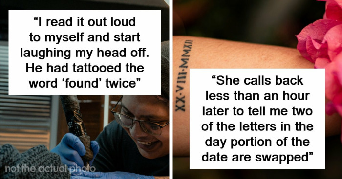 “Didn’t Notice For Months”: 20 Times Tattoo Artists Made Permanent Spelling Errors On Clients