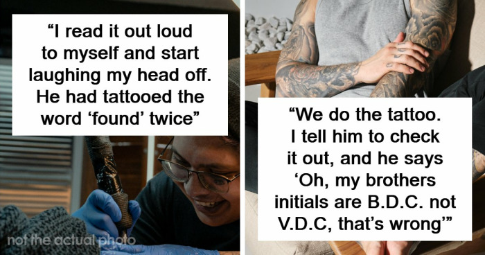 “Didn’t Notice For Months”: 20 Times Tattoo Artists Made Permanent Spelling Errors On Clients