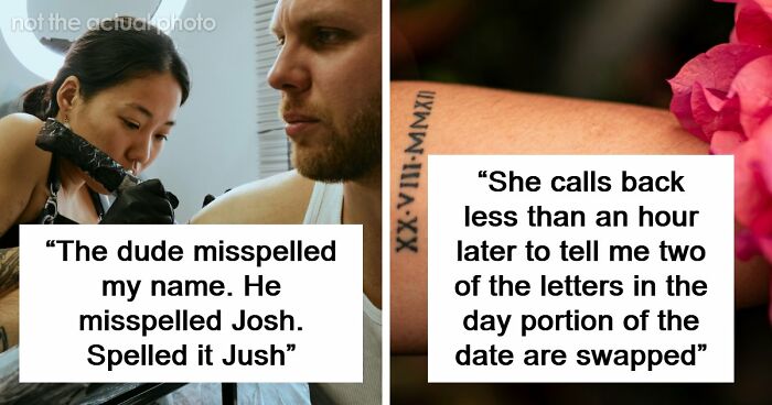 “Didn’t Notice For Months”: 20 Times Tattoo Artists Made Permanent Spelling Errors On Clients