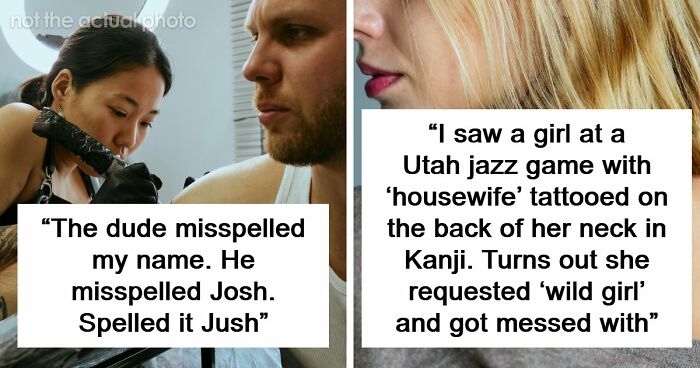 “Didn’t Notice For Months”: 20 Times Tattoo Artists Made Permanent Spelling Errors On Clients