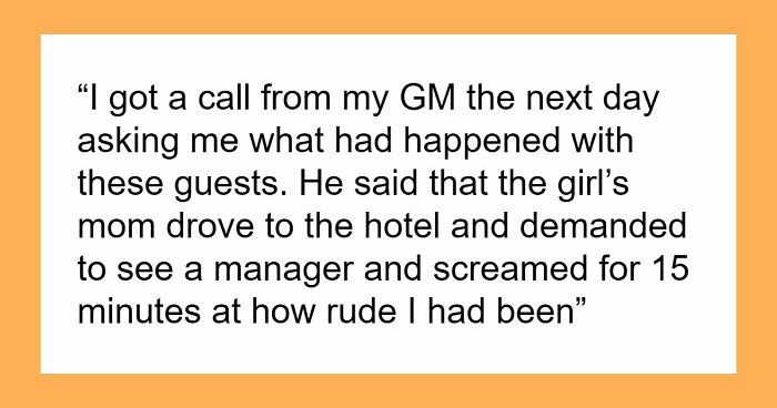 Childish Hotel Guest Tries To Bait Clerk Into Snapping, Ends Up Getting Herself Thrown Out