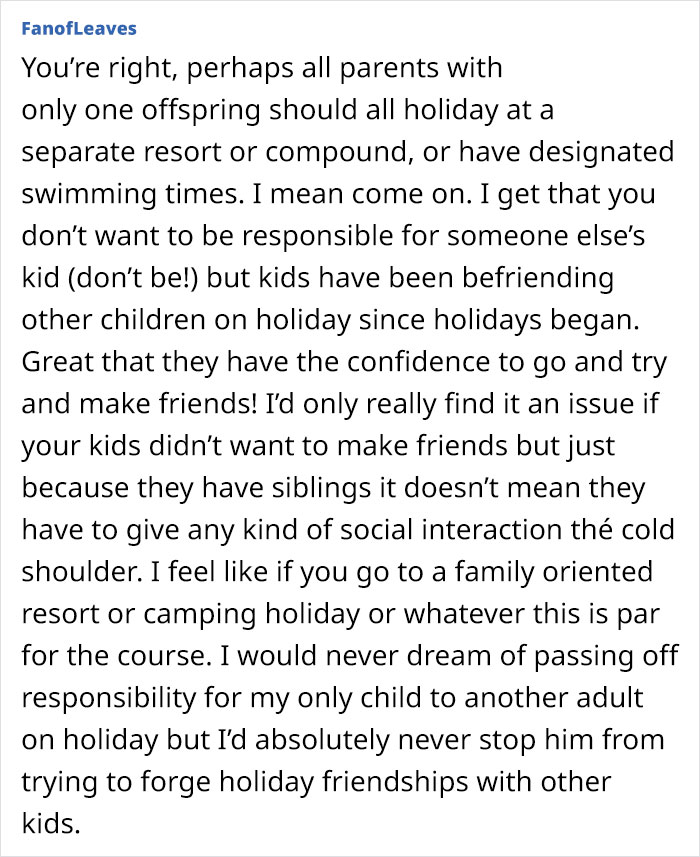 Frustrated Mom Can't Stand Random Kids Attaching Themselves To Her Family On Holidays Frustrated Mom Can't Stand Random Kids Attaching Themselves To Her Family On Holidays