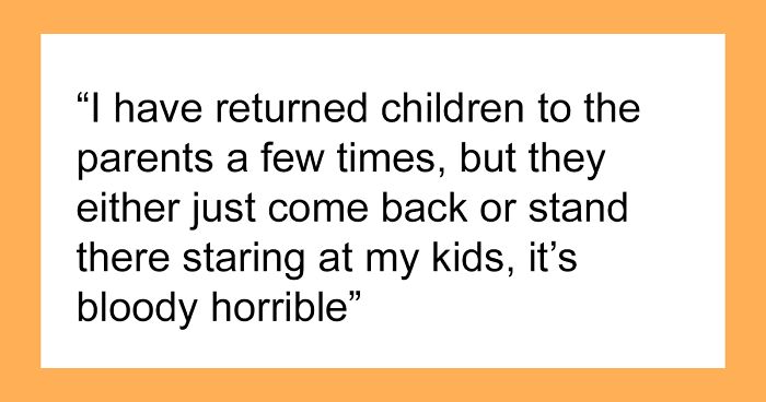 Frustrated Mom Can’t Stand Random Kids Attaching Themselves To Her Family On Holidays
