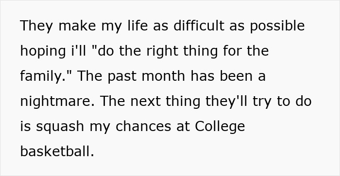 Text update: Teen's life is a mess. His parents make his life difficult, hoping he will donate his lung. Text update: Teen's life is a mess. His parents make his life difficult, hoping he will donate his lung.