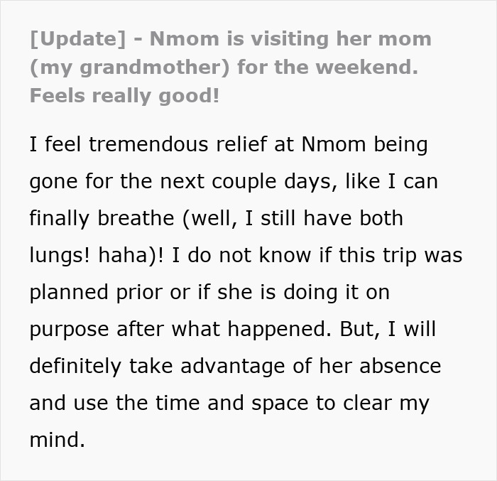 Teen s life is a mess after he refuses to donate his lung to his mom, text from a conversation about the incident. Teen s life is a mess after he refuses to donate his lung to his mom, text from a conversation about the incident.