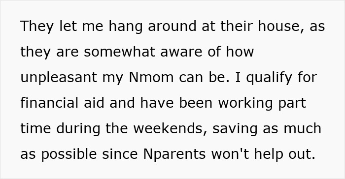 A teen's life is a mess, saving money and working part-time since his parents won't help out financially. A teen's life is a mess, saving money and working part-time since his parents won't help out financially.