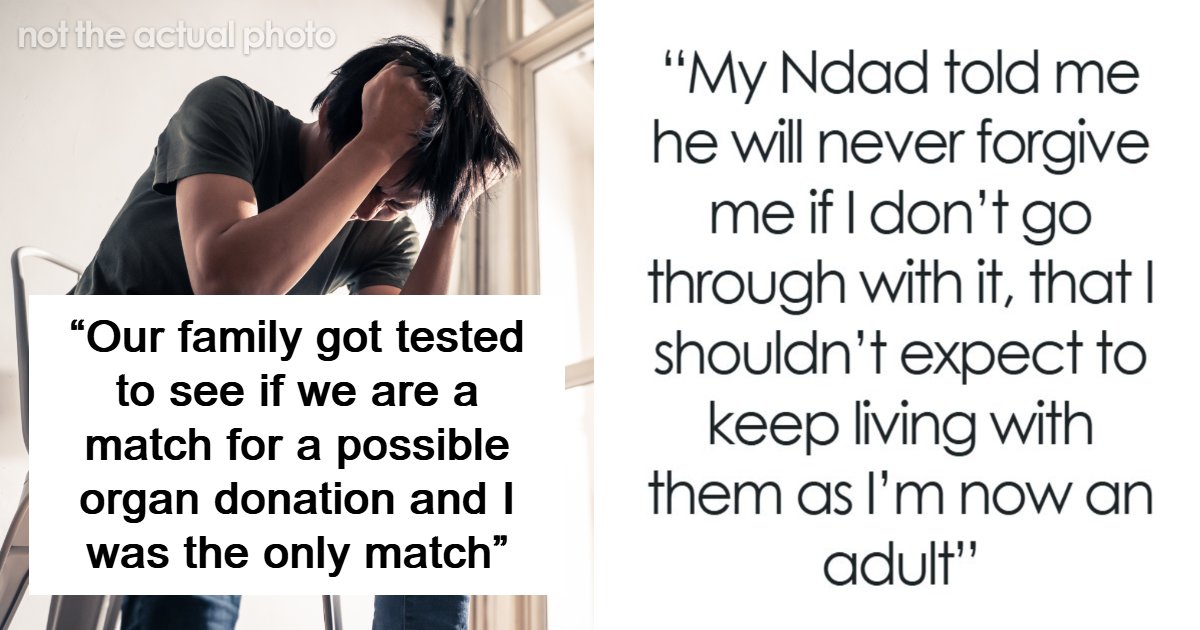 Teen’s Life Is A Mess After He Refuses To Donate His Lung To His Mom And She Feels Her End Nearing - Bored Panda