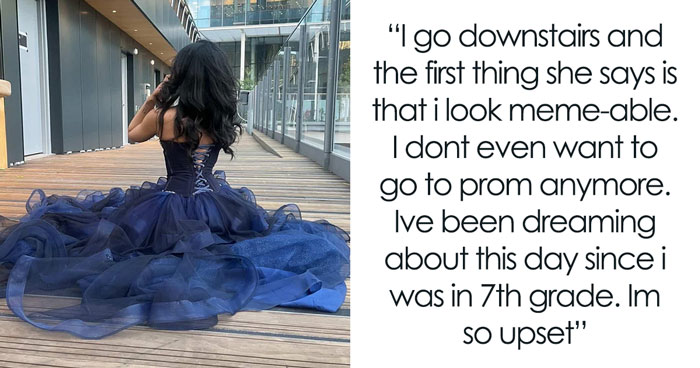 Talented Seamstress Spends 4 Months And $600 On Prom Dress, Insecure Mom Insults How It Looks On Her