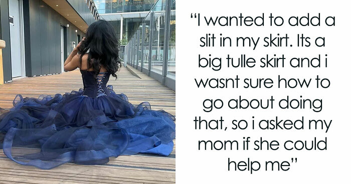 Talented Seamstress Spends 4 Months And $600 On Prom Dress, Insecure Mom Insults How It Looks On Her