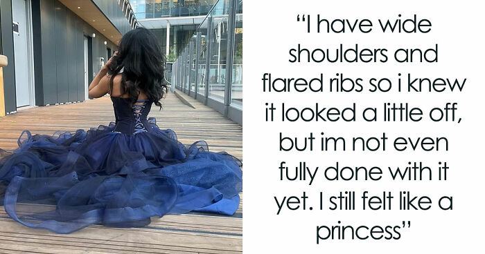 Talented Seamstress Spends 4 Months And $600 On Prom Dress, Insecure Mom Insults How It Looks On Her