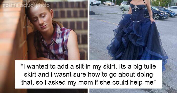 Talented Seamstress Spends 4 Months And $600 On Prom Dress, Insecure Mom Insults How It Looks On Her