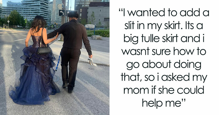 Talented Seamstress Spends 4 Months And $600 On Prom Dress, Insecure Mom Insults How It Looks On Her