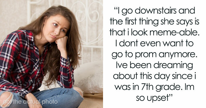 Talented Seamstress Spends 4 Months And $600 On Prom Dress, Insecure Mom Insults How It Looks On Her