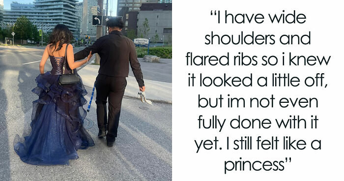 Talented Seamstress Spends 4 Months And $600 On Prom Dress, Insecure Mom Insults How It Looks On Her